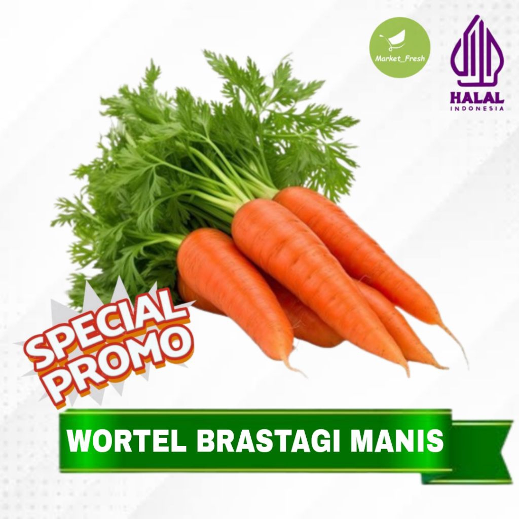 

Wortel Berastagi 1Kg