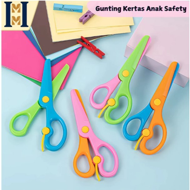 

Gunting Anak aman Gunting Kertas Mini Gunting Pengaman Anak