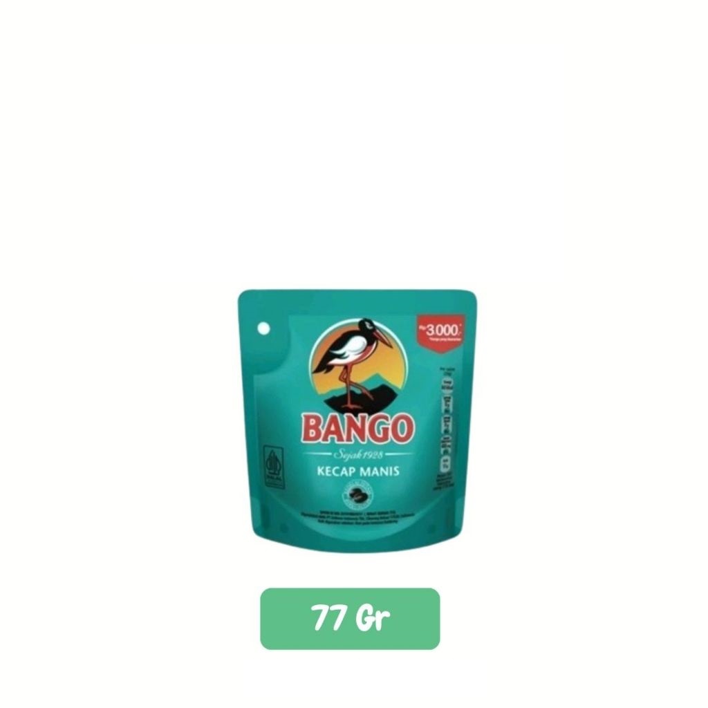 

KECAP BANGO POUCH 77GR ( 1 POUCH )