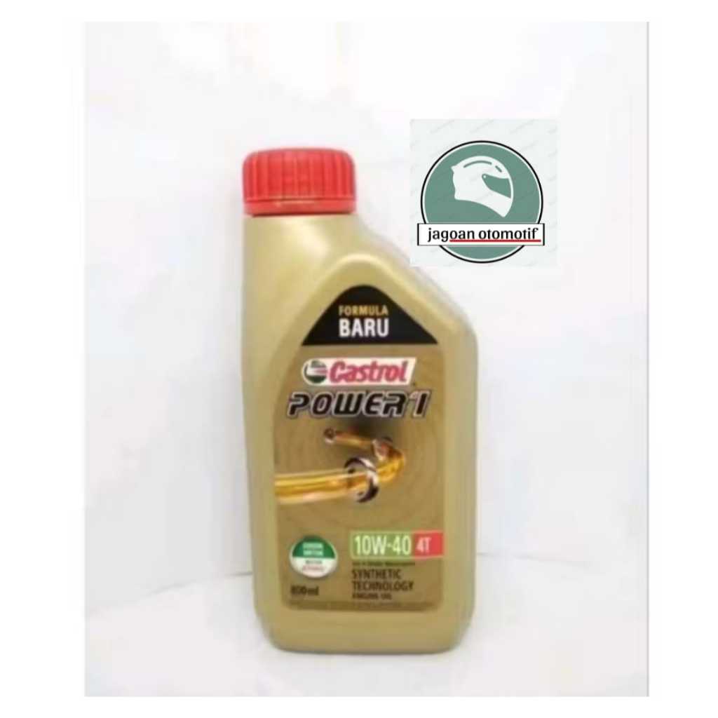 Castrol POWER 1 4T SAE 10W-40 gold 800ml/oli mesin castrol motor bebek manual