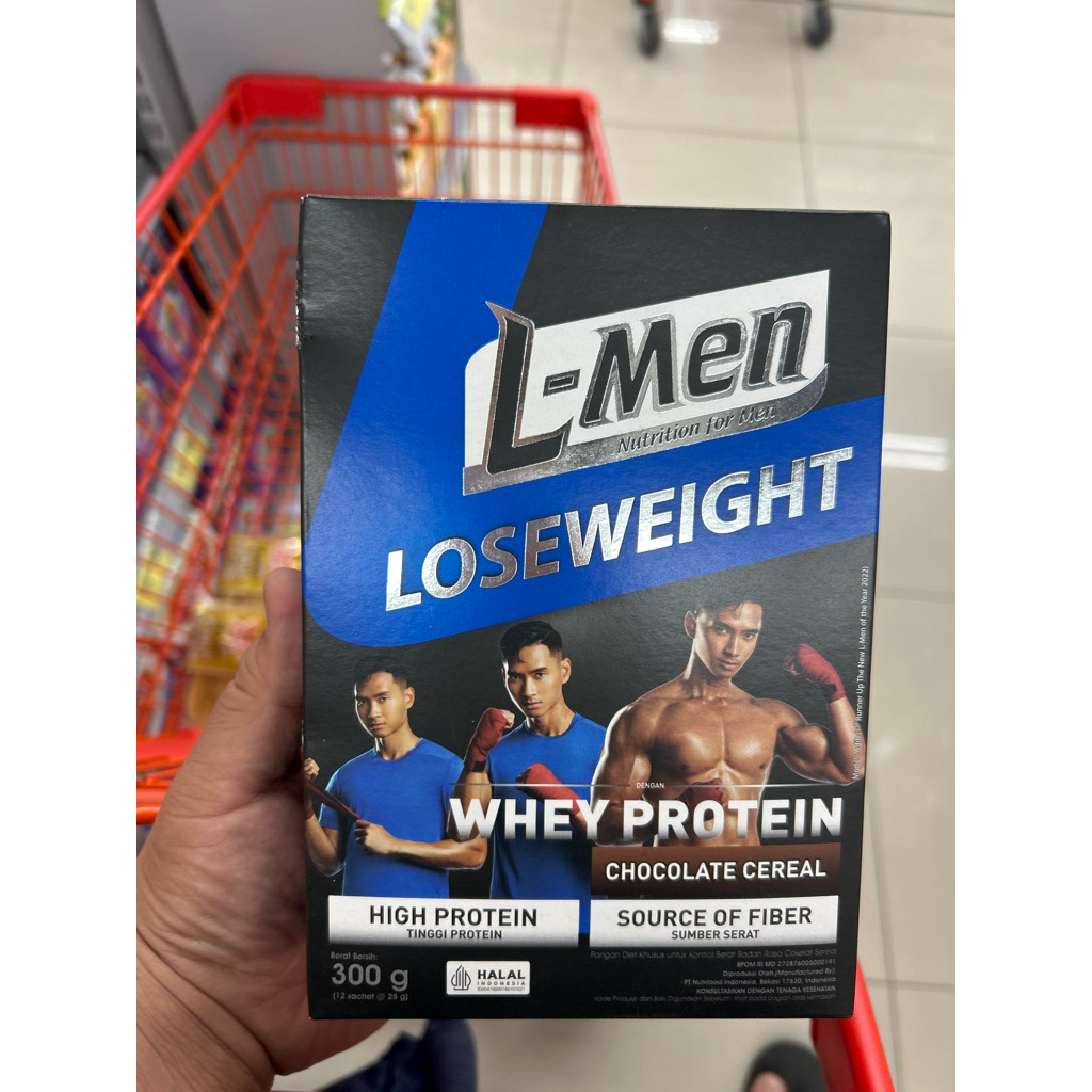 

L-Men loseweight chocolate cereal 300gram