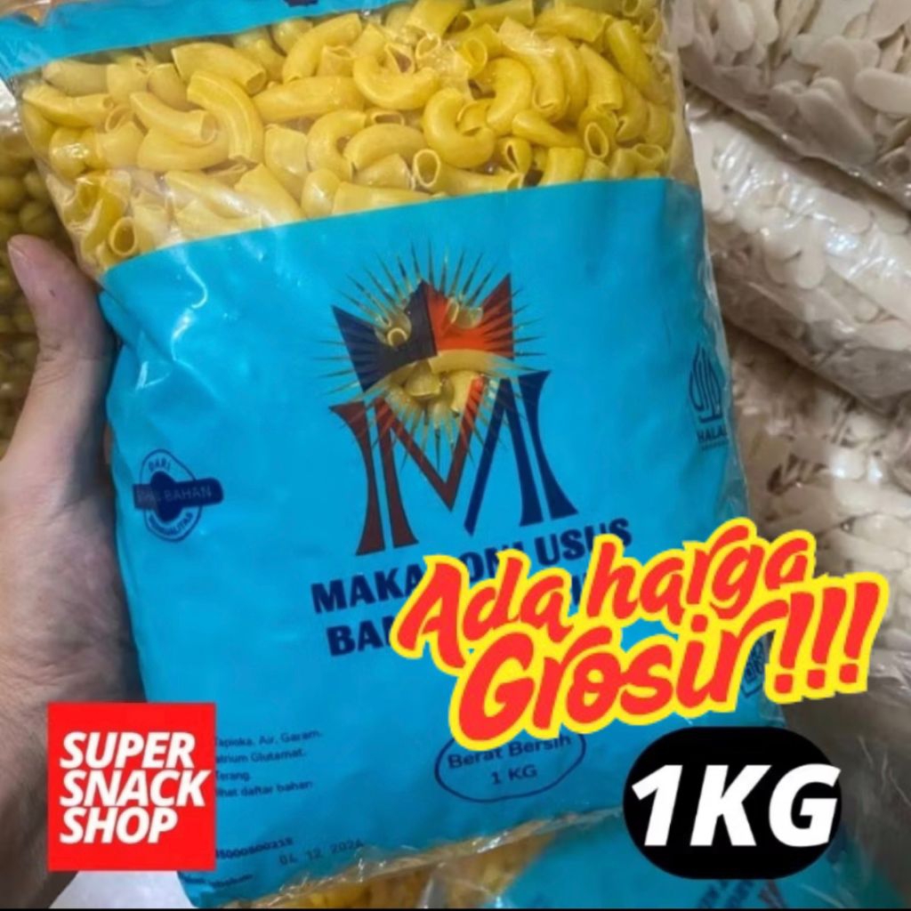 

MAKRONI MURAH / MAKARONI MENTAH / MAKRONI BANTAT PIPA MAHKOTA 1KG