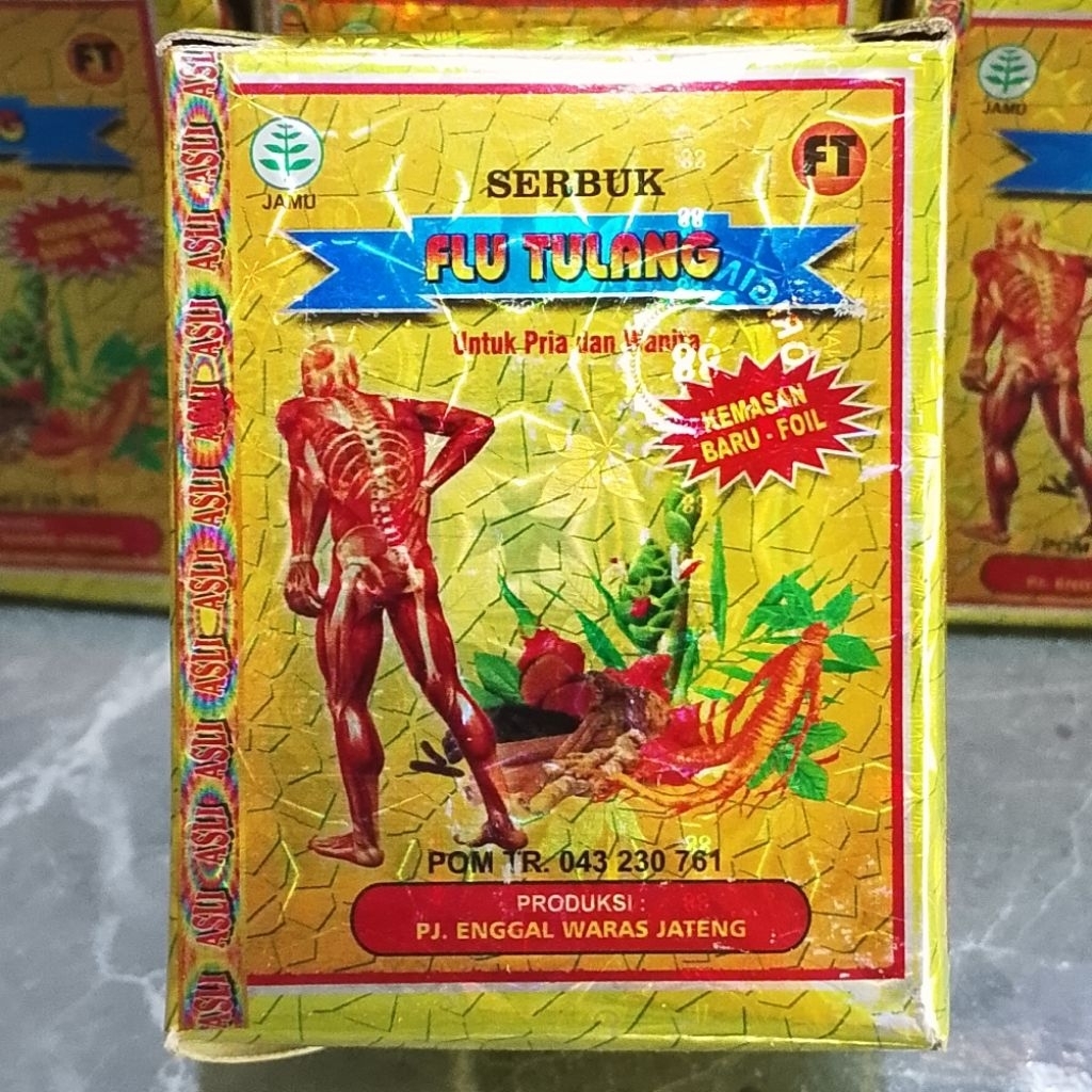 

FLU TULANG Jamu/Serbuk/bubuk/Herbal Original