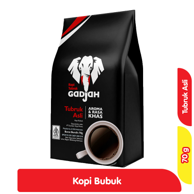 

Gadjah Kopi Tubruk Asli Instan 60 g