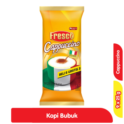 

FRESCO CAPPUCCINO 9X25GR
