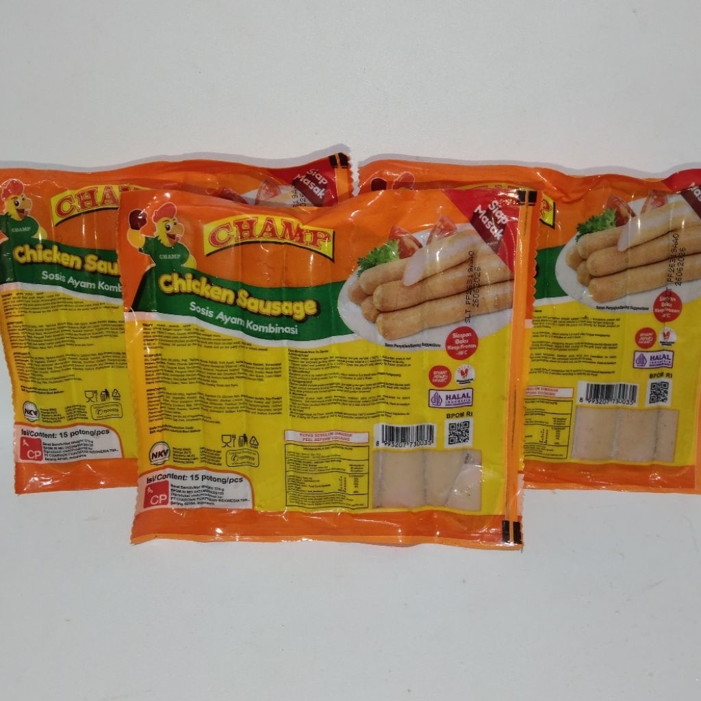 

Champ Sosis Ayam isi 15 pcs