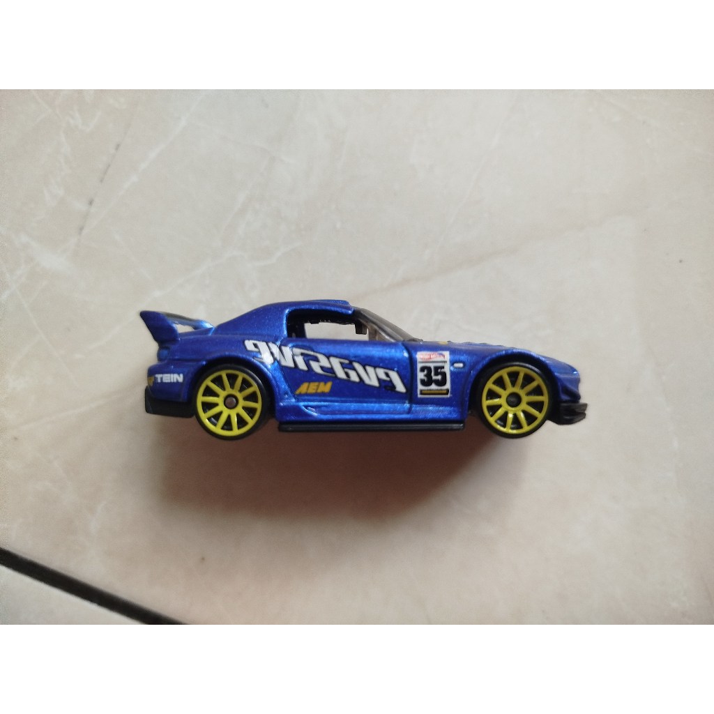 ASSORTED DIECAST LOOSE : HOTWHEELS - HONDA S 2000 / BLUE VARIANT