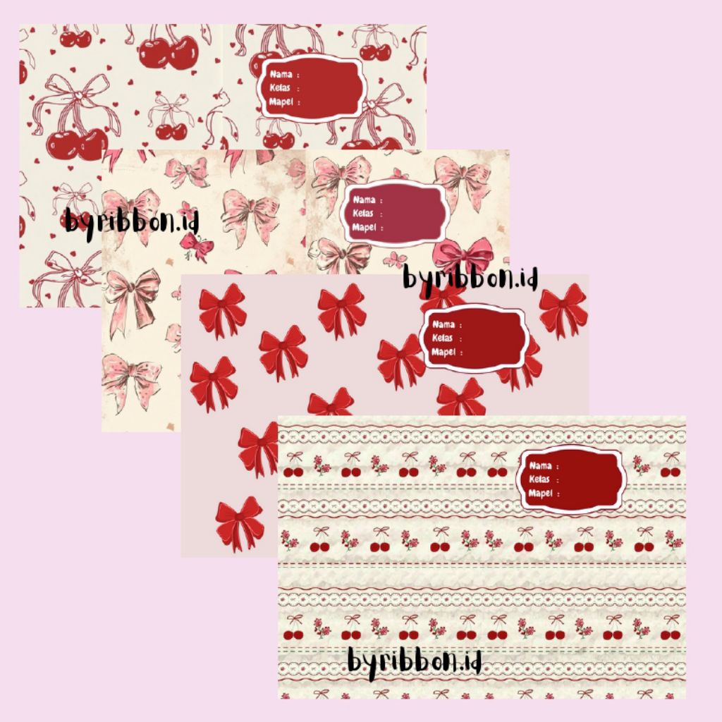 

byribbon.id – Sampul Buku Aesthetic Red Series (Sidu/BigBoss)