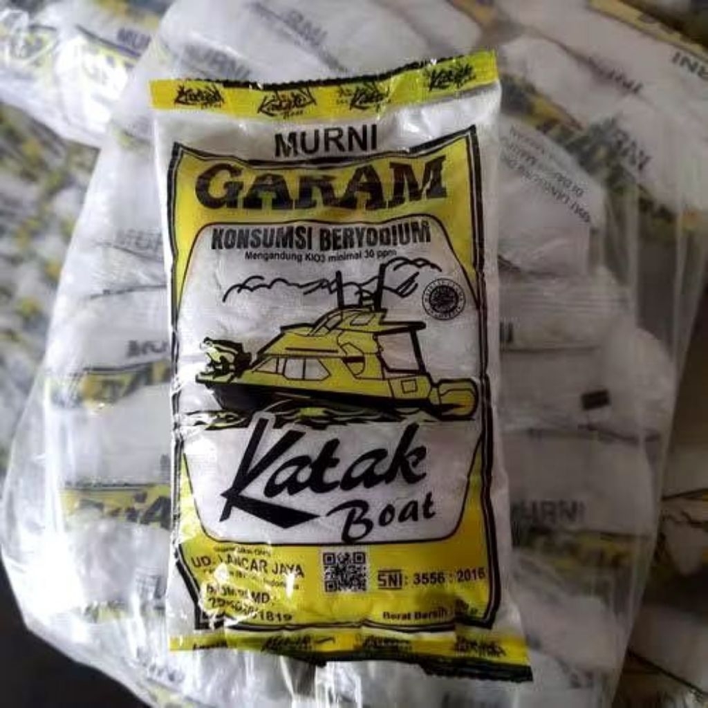 

Garam Dapur Murni Beryodium Cap Katak