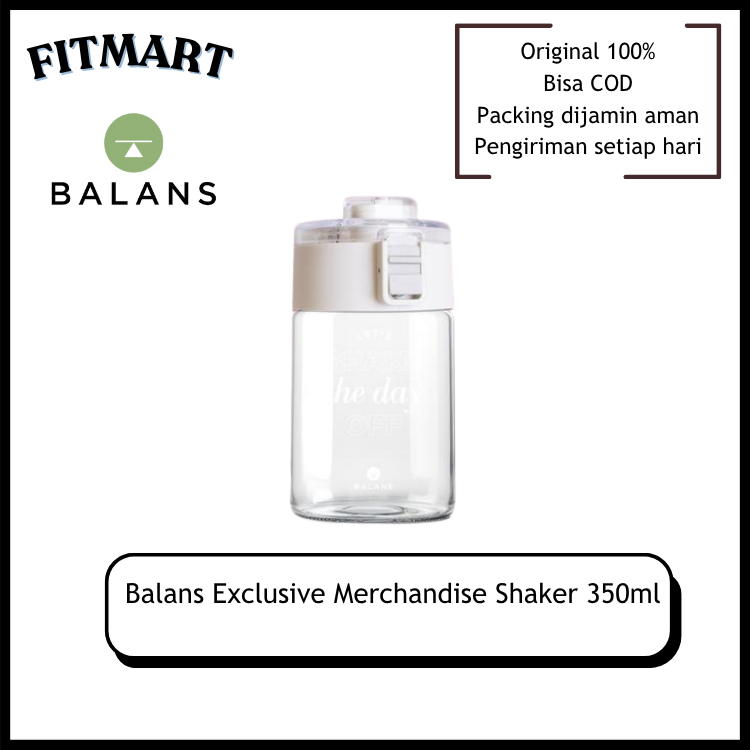 BALANS Shaker 350ml Exclusive Merchandise Balans Meal Shake
