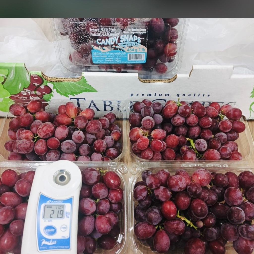 

Anggur candy snaps wangi | anggur red snaps manis pack 454 grm