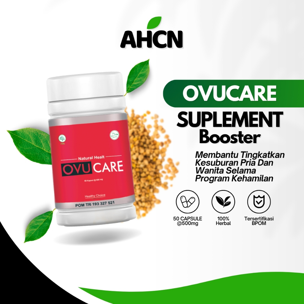 OVUCARE AHCN - Obat Promil Penguat Kerja AHCN Agar Cepat Hamil