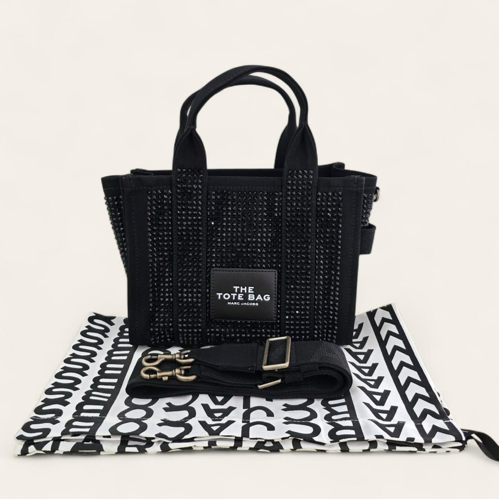 NEW‼️MJ‼️Marc Jacobs‼️The Crystal Canvas Tote Bag