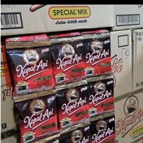 

10 pcs KOPI KAPAL API MIX SPECIAL 23gr