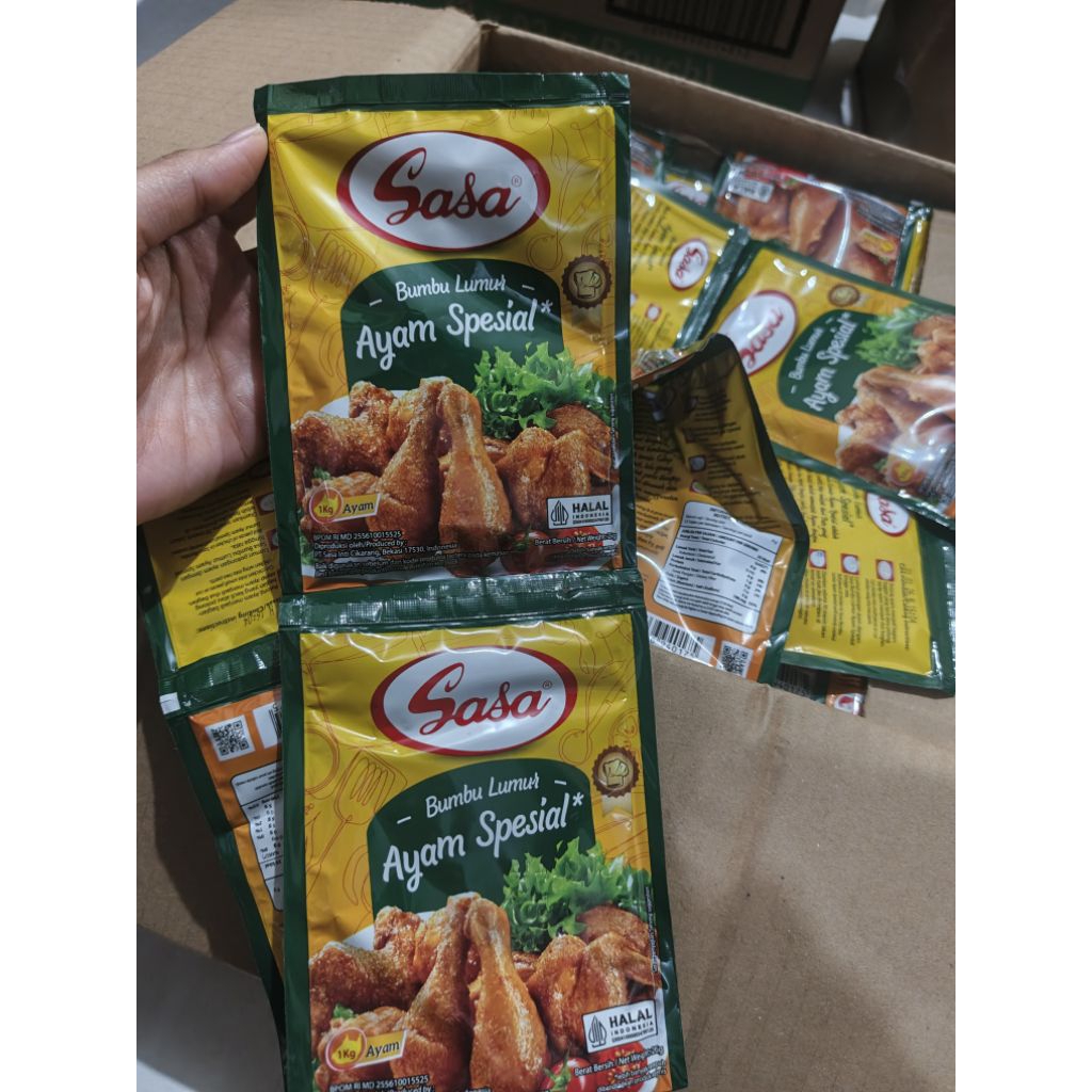 

sasa ayam goreng spesial bumbu