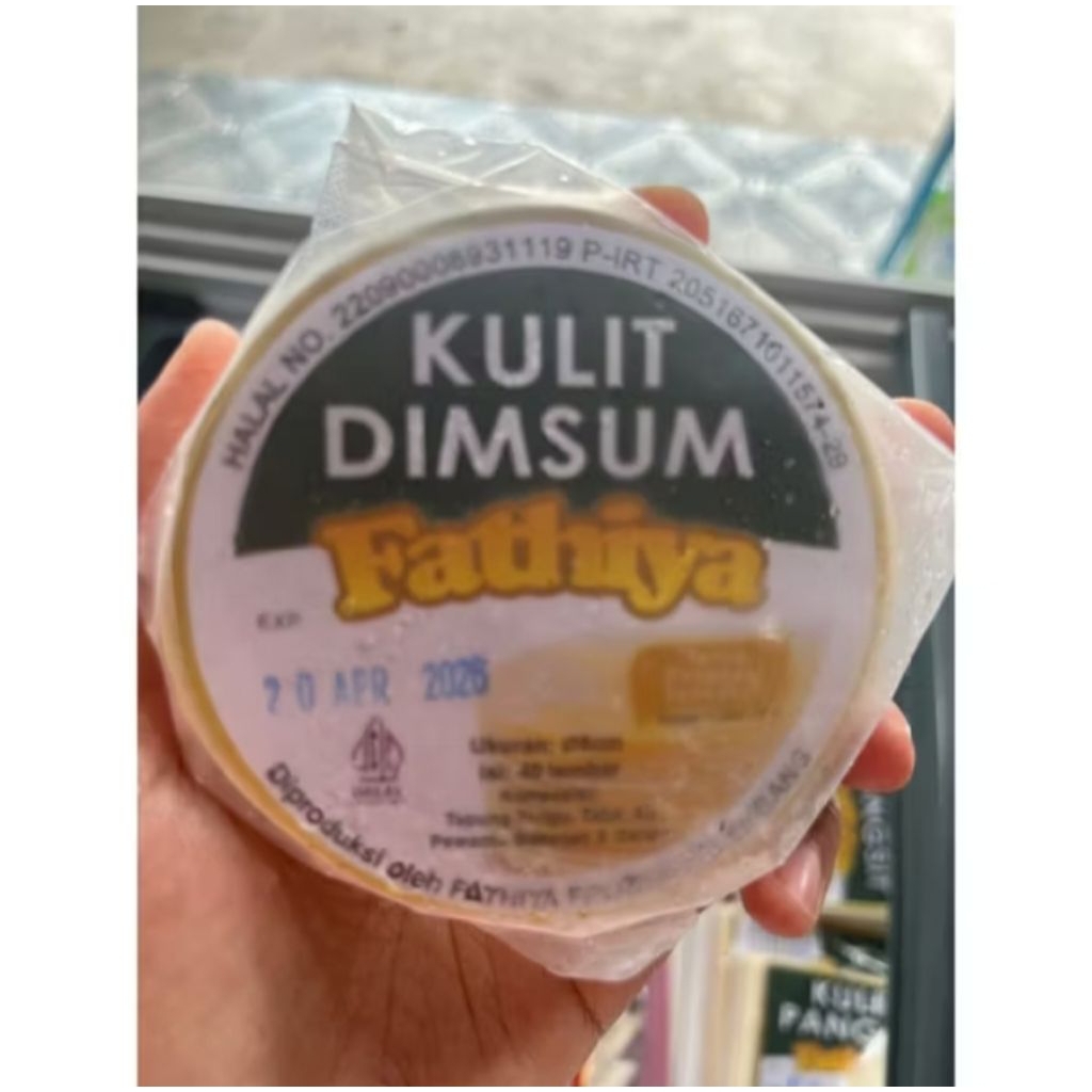 

kulit dimsum fathiya 8 cm isi 40
