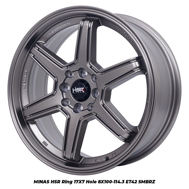 velg mobil  Cefiro, Evalia, Grand Livina, Latio, Livina, Livina Xgear hsr minas R17 bronze