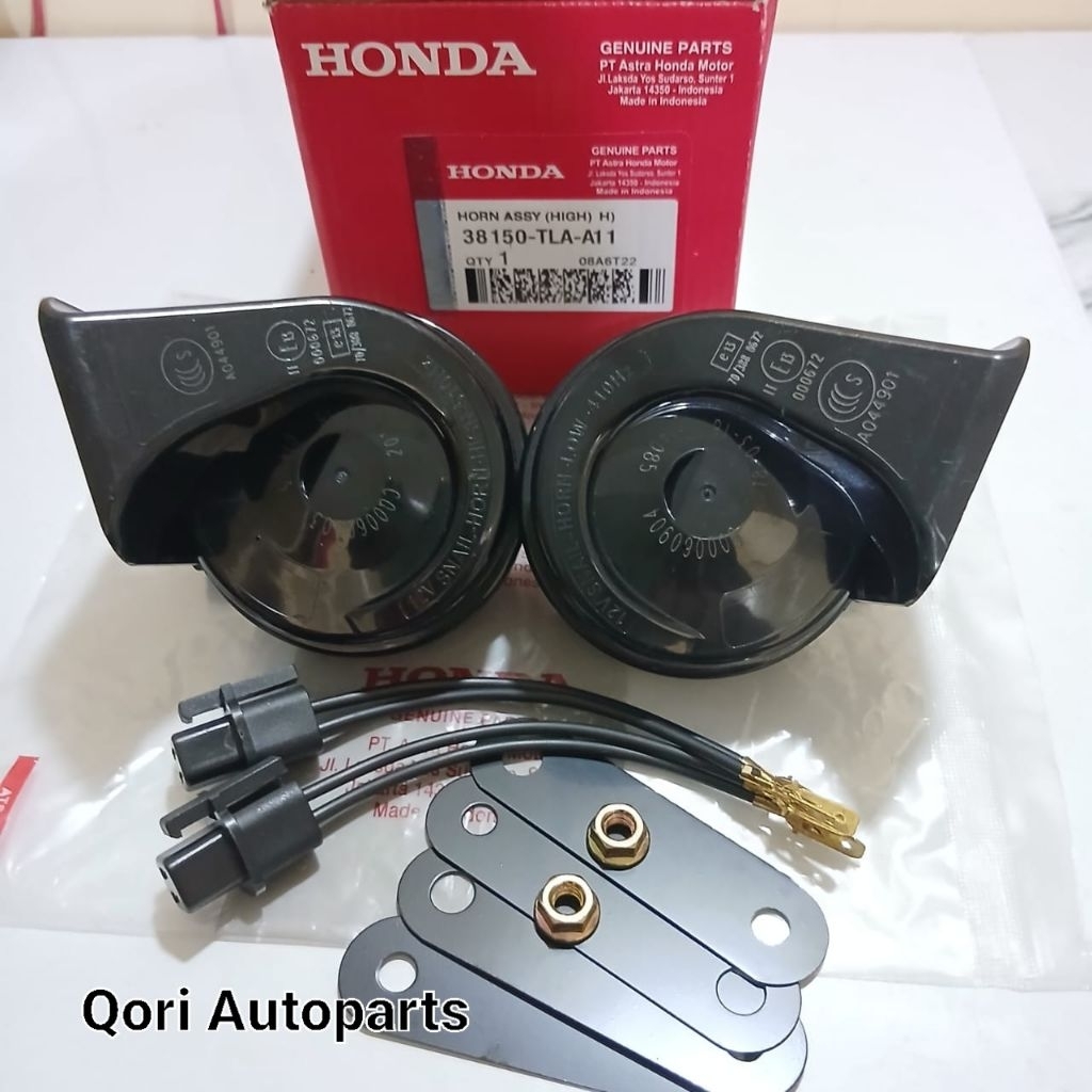 KLAKSON SNAIL MOBIL MOTOR HONDA KLAKSON KEONG SET 12V