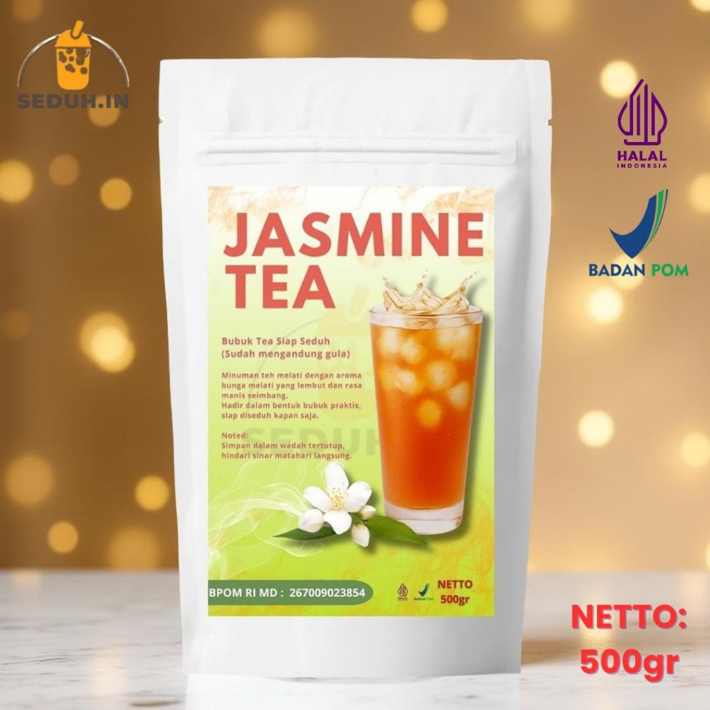 

BUBUKTEH PREMIUM 500 Gram BUBUK MINUMAN JASMINE TEA 500GR