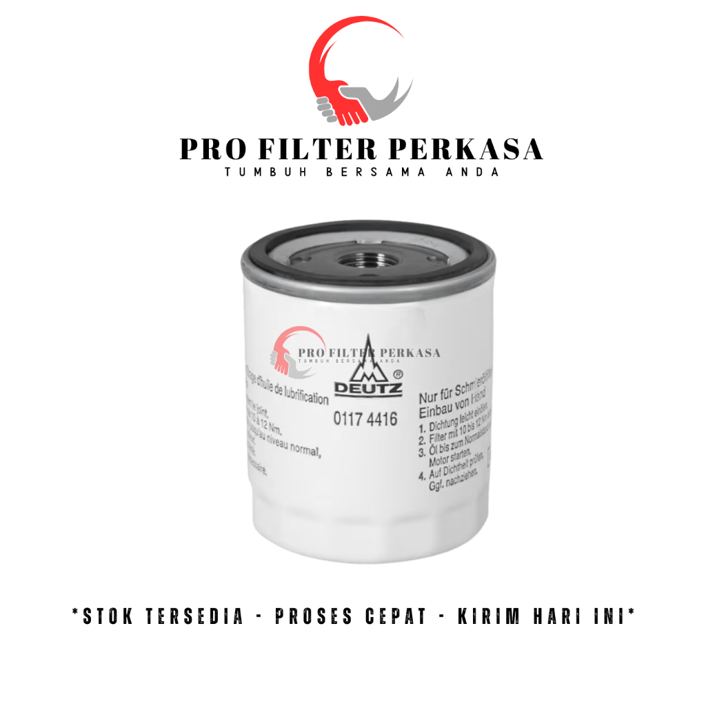 01174416 Deutz Filter Premium Saringan Mesin Genset Berkualitas Terbaik 0117 4416