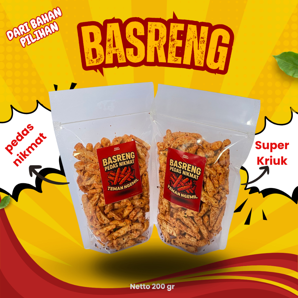 

Basreng 200 gr dapur samval
