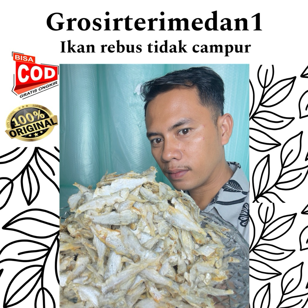 

Ikan rebus sampah tidak campur 500 gram