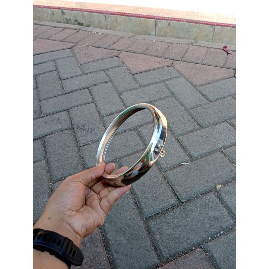RING LAMPU DEPAN PNP BATOK YAMAHA YASI YL1 HANDMADE