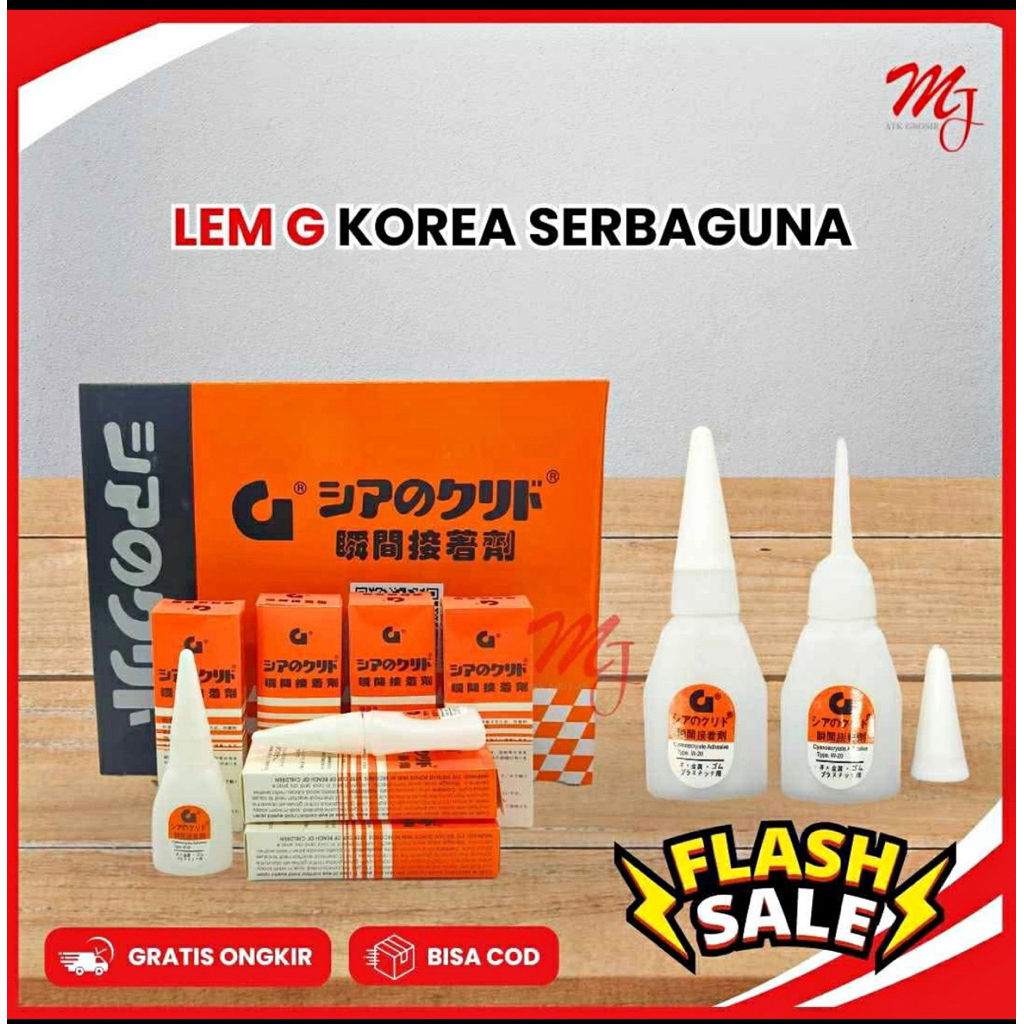 

Lem G korea lem gluee original perekat super