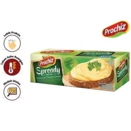 

Keju Prochiz Spready - Ecer 100gr, 250gr