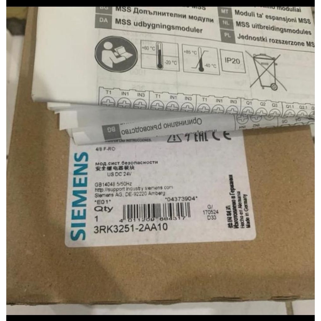 SIEMENS 3RK325-2AA10 ORIGINAL