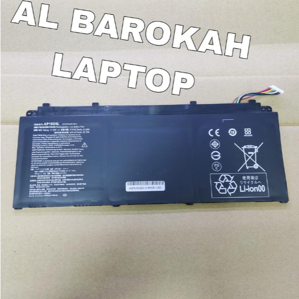 Baterai Laptop Acer Aspire S13 S5-371 SF114-42 AP1503K AP1505L
