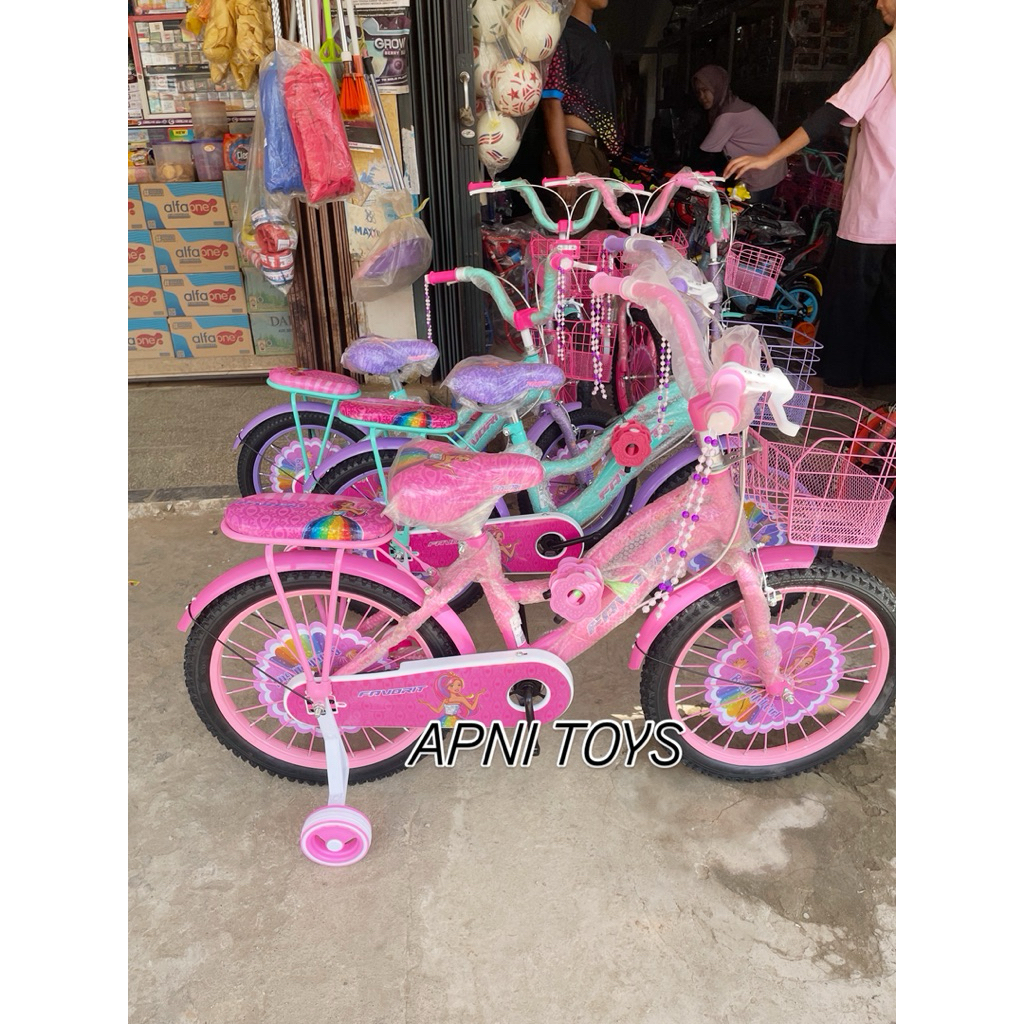 Sepeda anak cewek ukuran 18inc