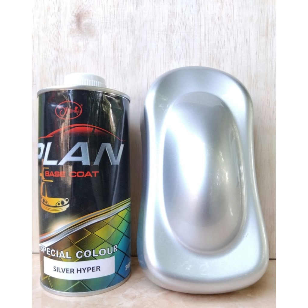 Cat warna chrome Silver Hyper/cat velg