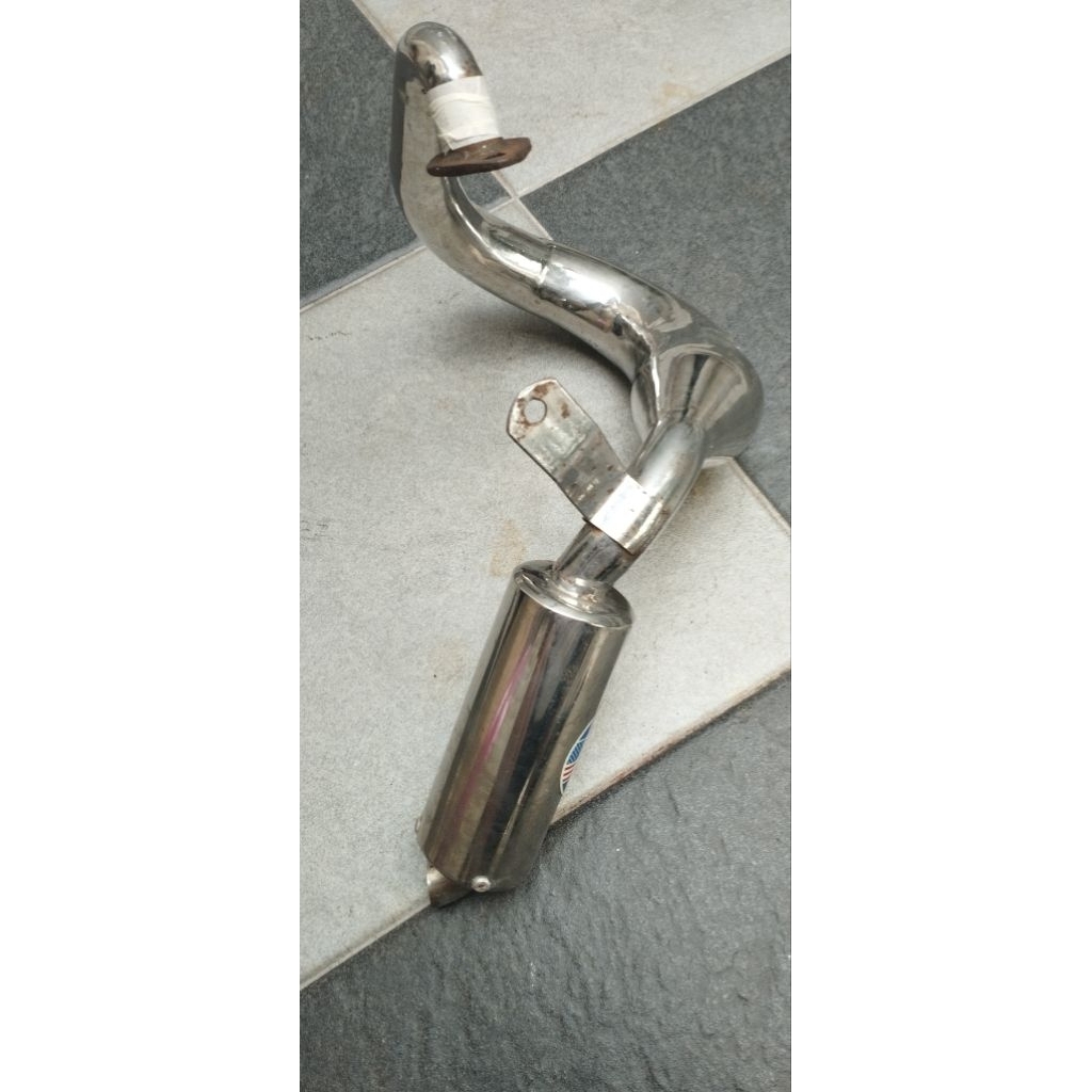 Knalpot Goped scooter stailess