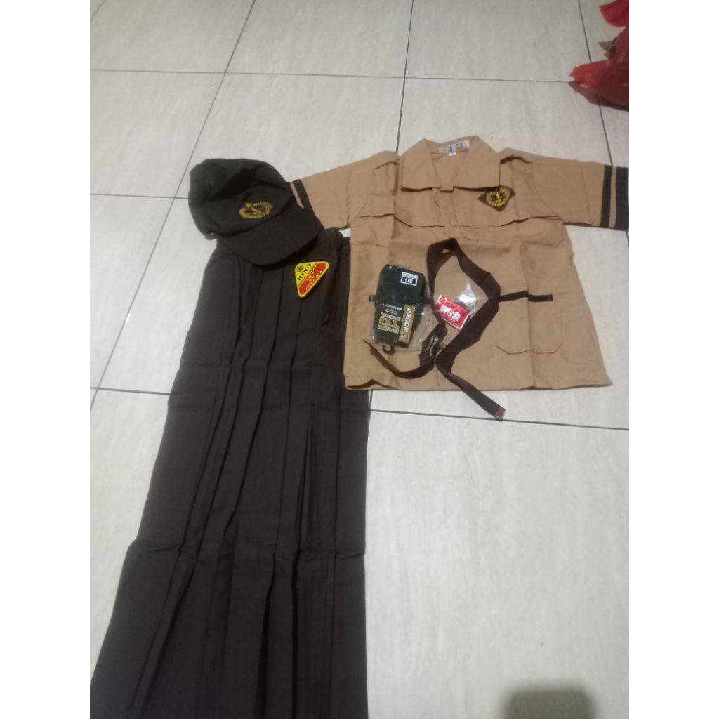 seragam PRAMUKA ANAK SD KELAS 1 TERMURAH