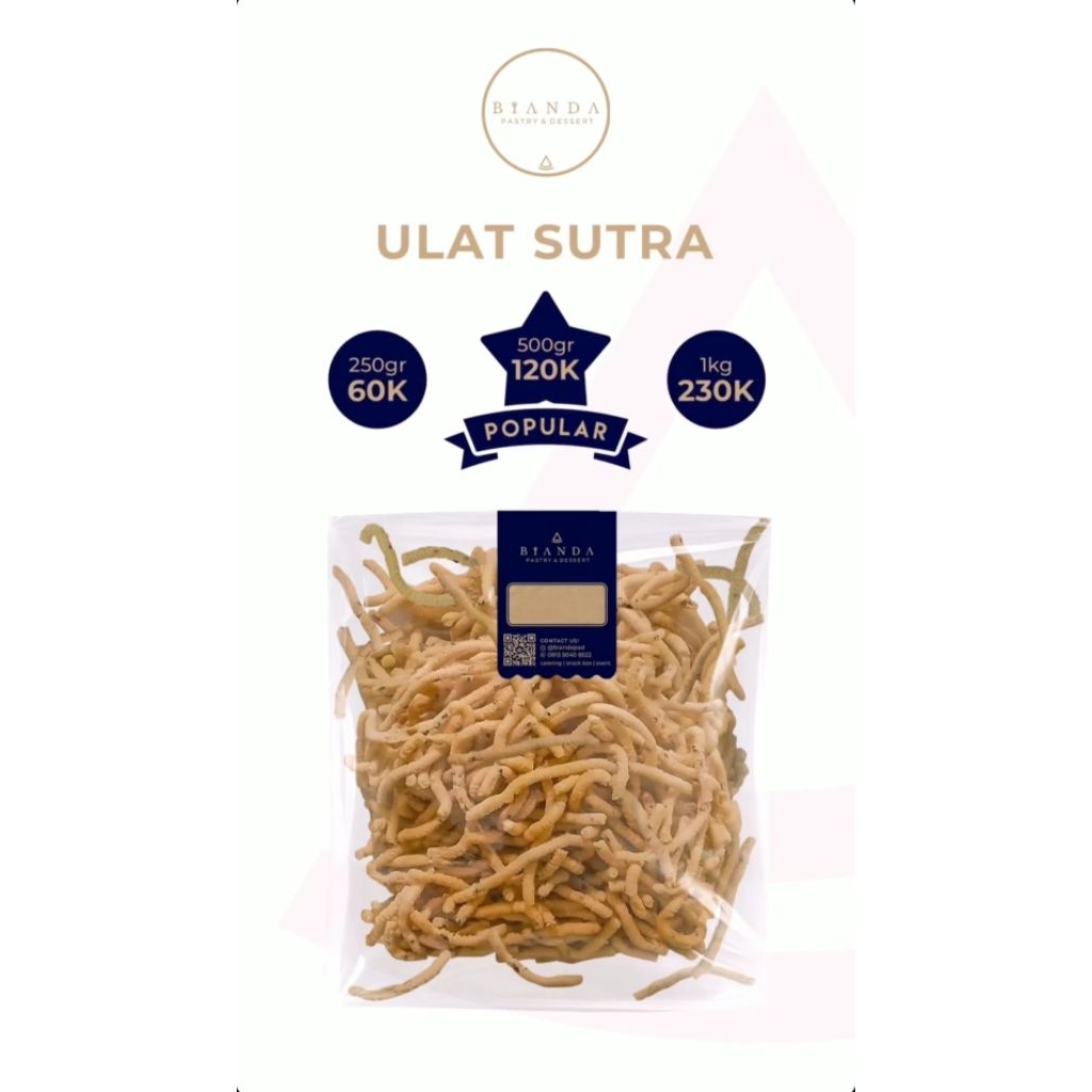 

snack ulat sutra