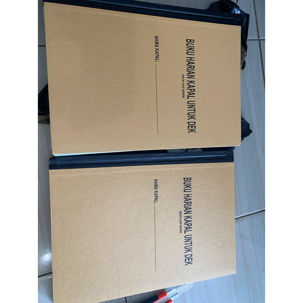 DeCK LoG book for marine