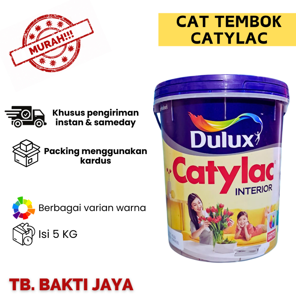 Cat Tembok DULUX CATYLAC Cat Catylac Interior 5KG