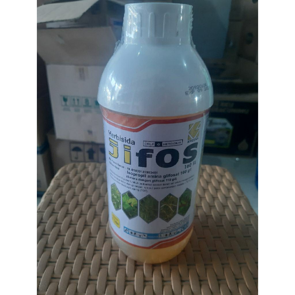 Jifos 160 SL kemasan 1L + metil metsul 5 gr 1 sachet