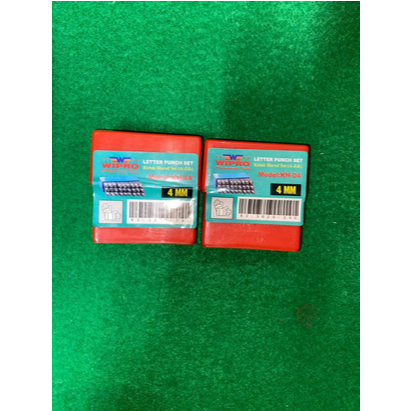 

Wipro - Ketok Huruf Set / Letter Punch Set KH - 4mm