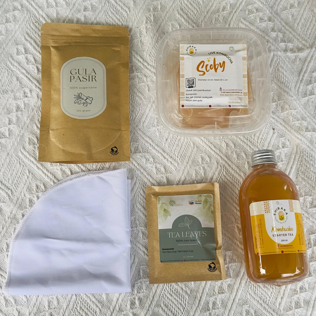 

Kombucha Starter Kit - Buat Kombucha Sendiri Dirumah - Minuman Kombucha - Shiraka