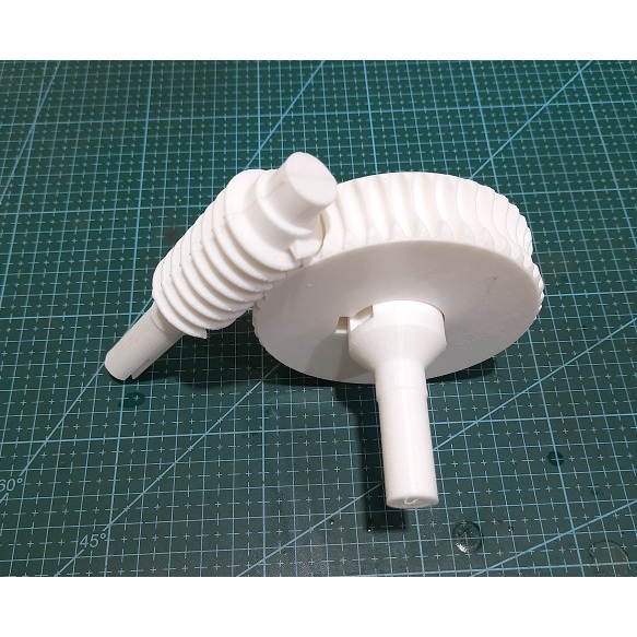Worm Gear Gigi Cacing bahan plastik