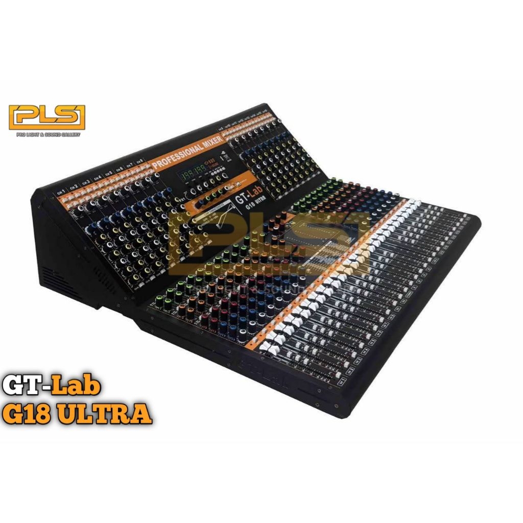 MIXER PROFESSIONAL AUDIO / GT-LAB G18 ULTRA / MIXER 16 CHANNEL