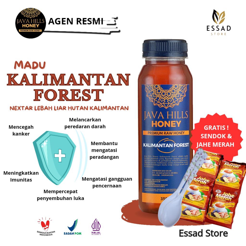 

Madu Kalimantan Forest Java Hills Honey Madu Murni Javahills Honey