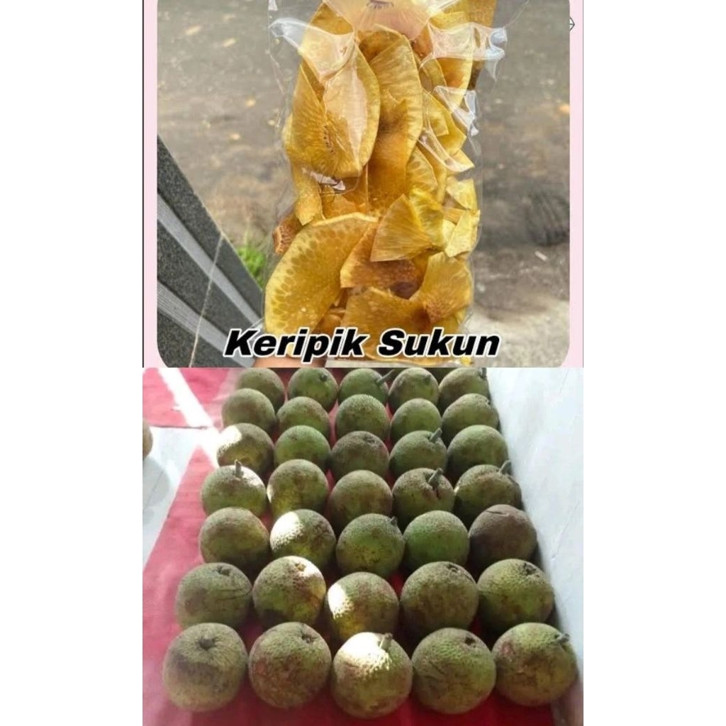 

buah sukun madu manis perbuah dan keripik sukun