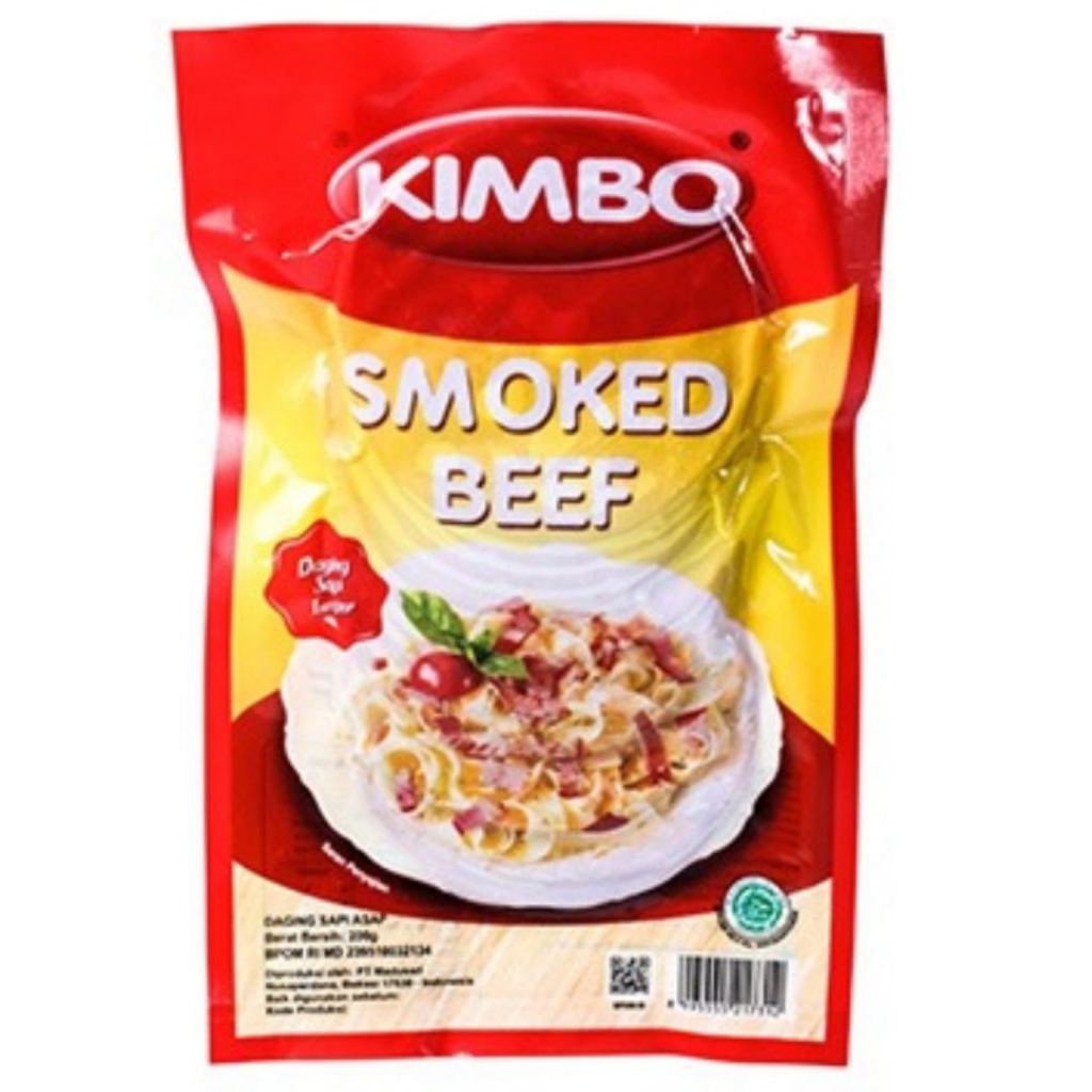 

Kimbo Smoked Beef 200gr