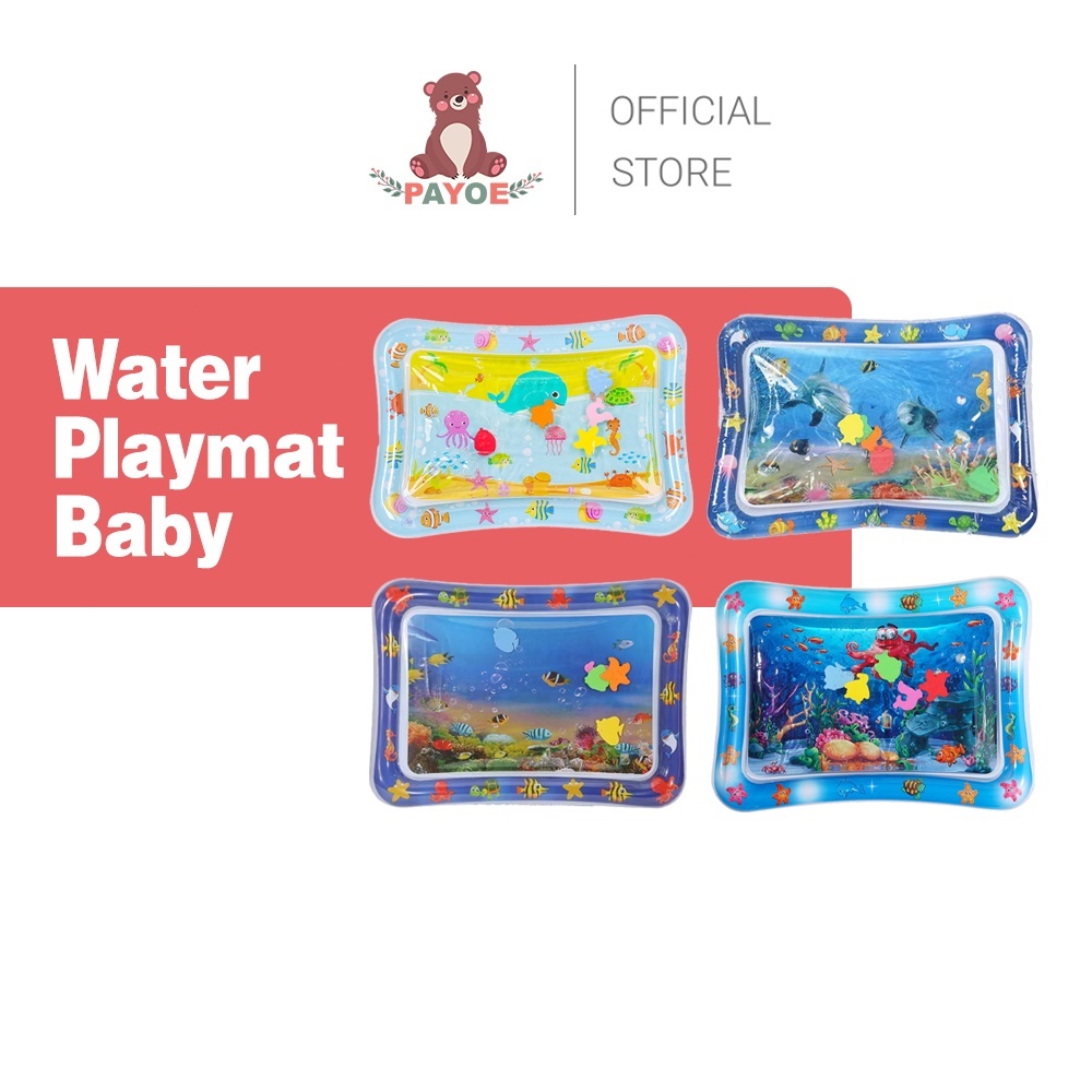 PAYOE Water Playmat Baby Tummy Time  Baby Water Pad  Matras Air Bayi Mainan Edukasi