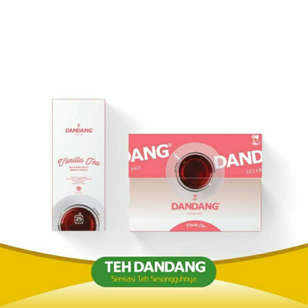 

Teh Dandang Vanilla Tea - Teh Celup Dandang 25 pcs kantung teh