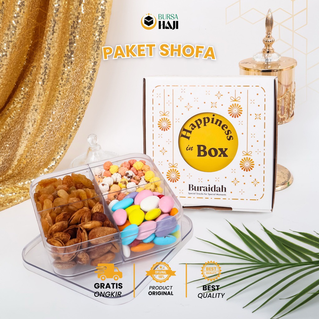 

Hampers Paket Shofa Aneka Cemilan Coklat, Kismis dan Kurma