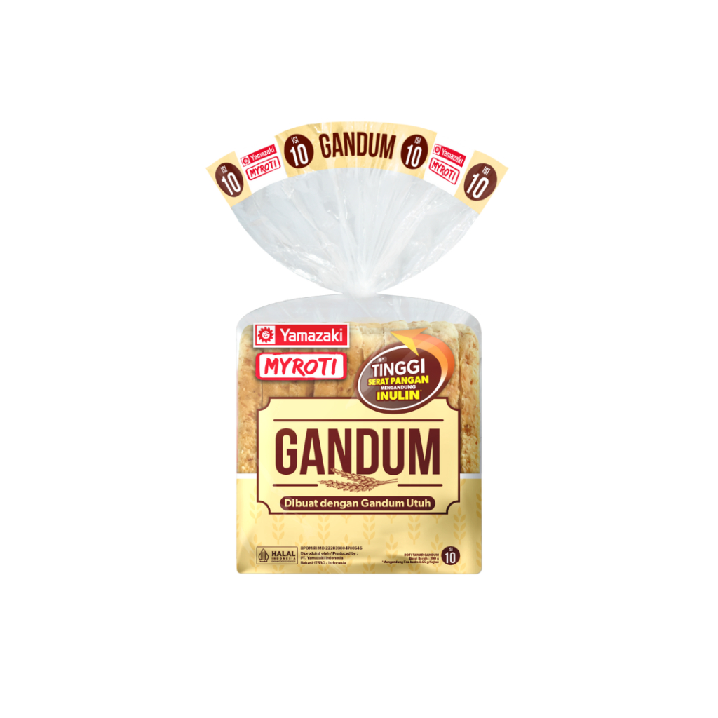

YAMAZAKI MYROTI Roti Tawar Gandum 10 Slice